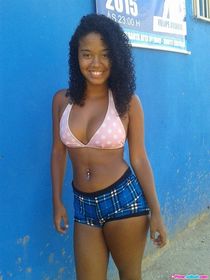Female escort ad in