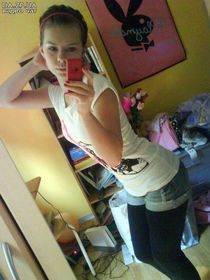 Tender girl play with cock