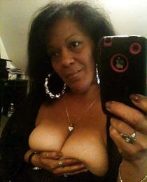 Big tits black girl gets